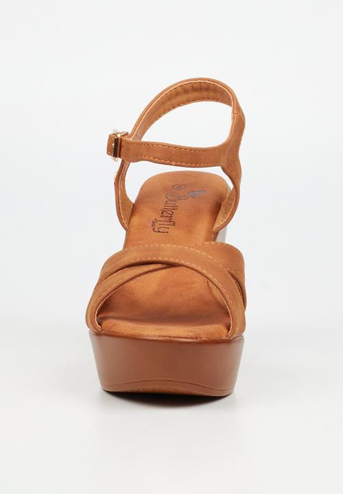 Butterfly Feet - Allora 3 heel - tan