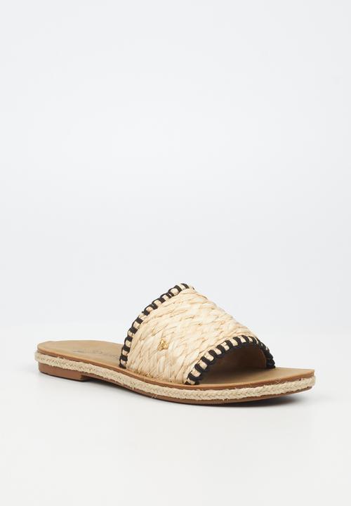 Butterfly Feet - Celia 7 slide - black