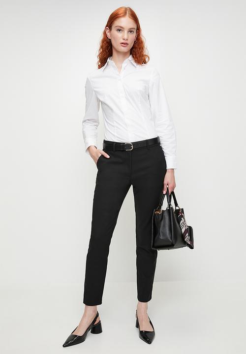 Pringle of Scotland - Amina Chino Pants - Black