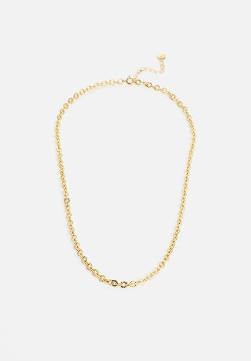 Zoe on Trend - Valentino necklace - gold