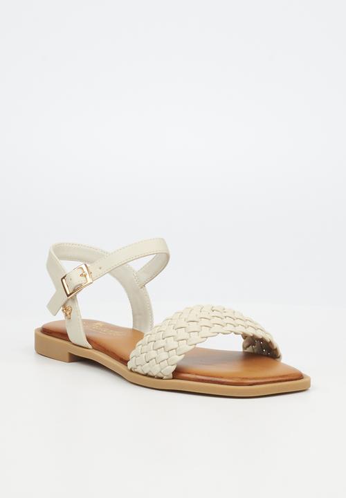 Butterfly Feet - Dorey 4 ankle strap - bone