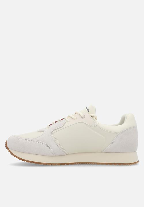 Calvin Klein - Runner Sock Laceup - Turtle Dove/Eggshell/Cinnamon