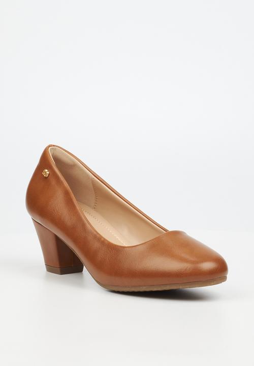 Butterfly Feet - Andromeda heel - tan