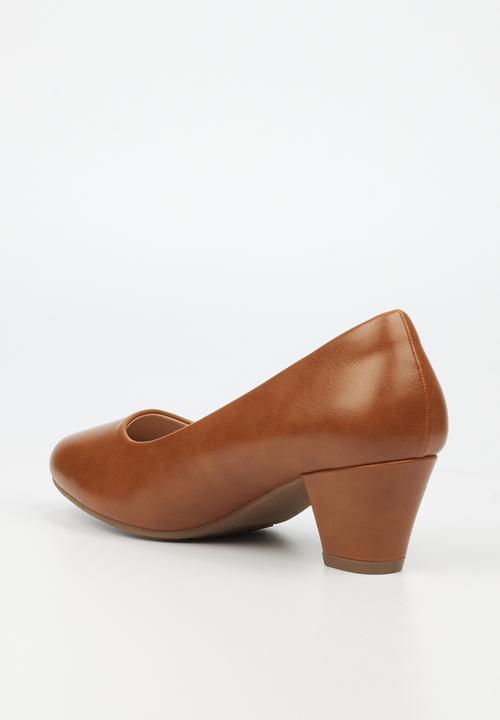 Butterfly Feet - Andromeda heel - tan
