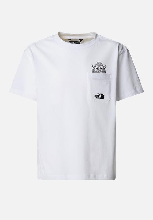 The North Face - B Short sleeve Tnf Sports Oversized Pocket Tee - tnf white
