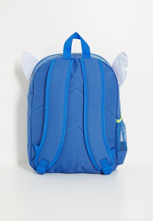 Pop Candy - Stitch 3D novelty backpack - blue/tropical leaf print