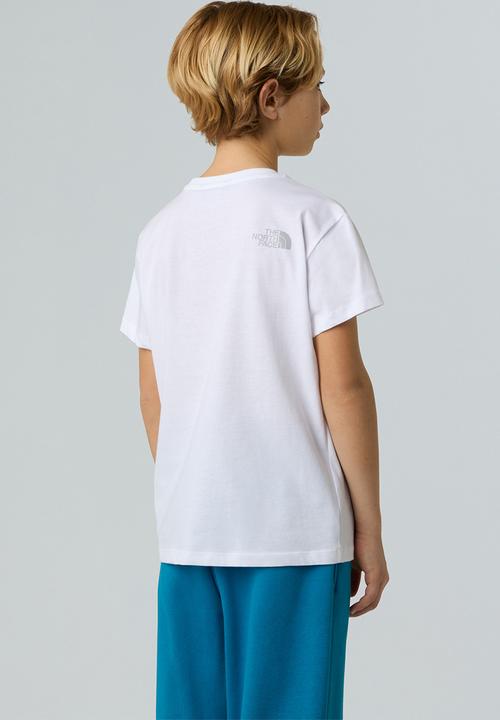The North Face - B Short sleeve Reflective Logo Relaxed Tee - Tnf White