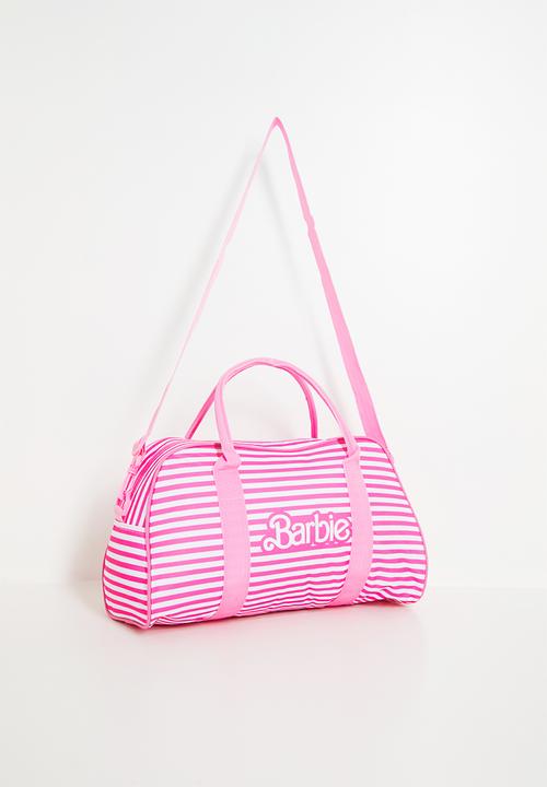 Pop Candy - Barbie duffle bag - pink stripe