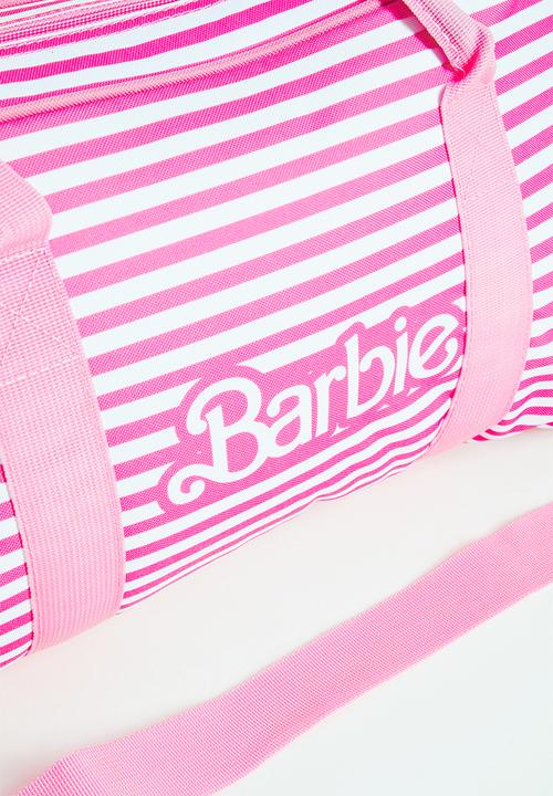 Pop Candy - Barbie duffle bag - pink stripe