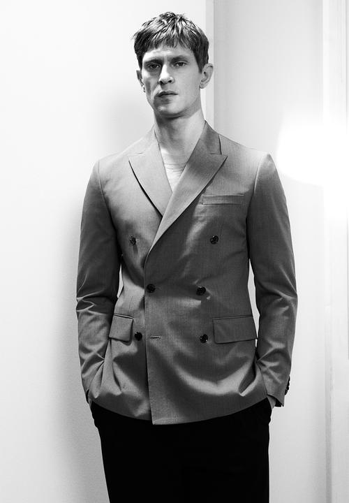 H&M - Regular fit double-breasted jacket - beige