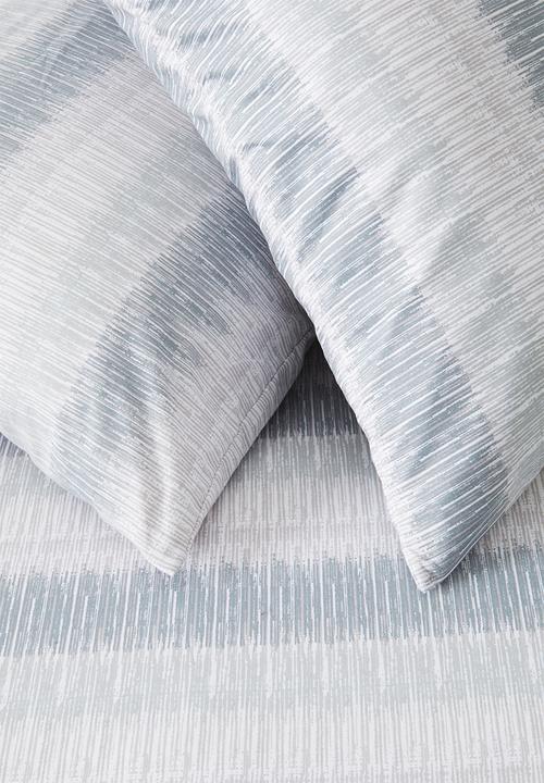 Sixth Floor - Sabian Stripe Super Soft Duvet Set - Blue