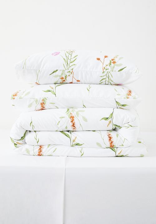 Imogen Super Soft Floral Duvet Set - multi