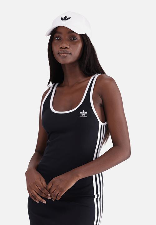 adidas mini dress black ADIDAS ORIGINALS Women's Black Short Dress with Balloon Sleeves – Pavidas main image 1