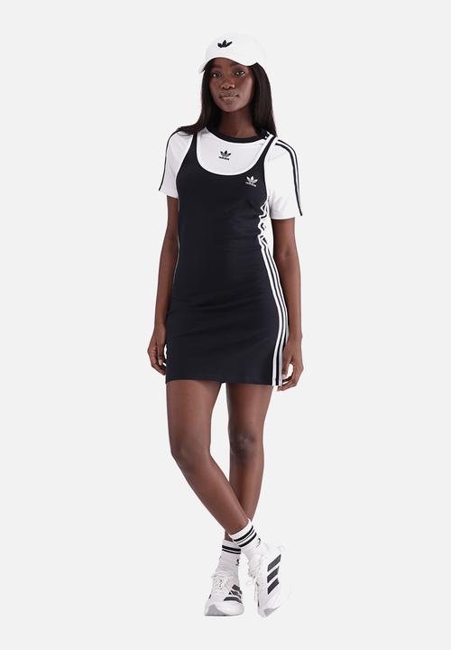 adidas Originals - 3 Stripe Mini Dress - Black