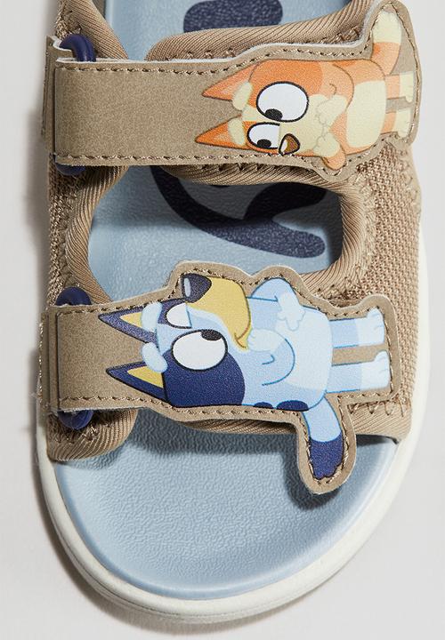 H&M - Motif-detail sandals - beige bluey
