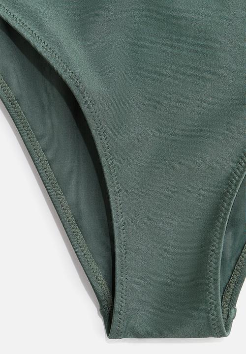 H&M - Bikini bottoms - dusty green