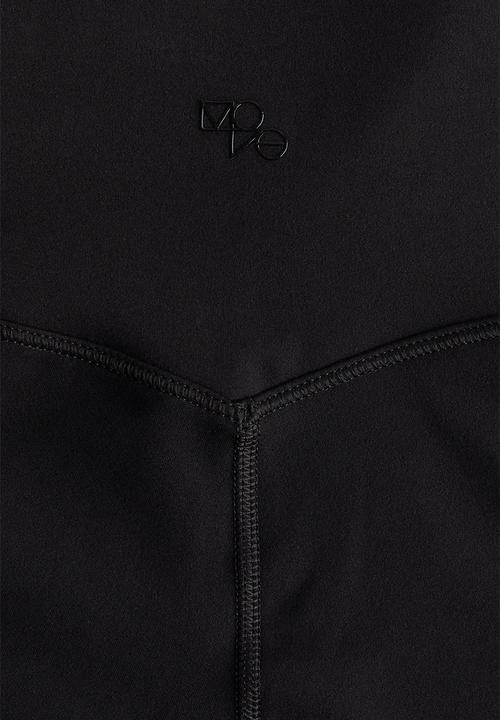 H&M - Sports cycling shorts with softmove™ - black