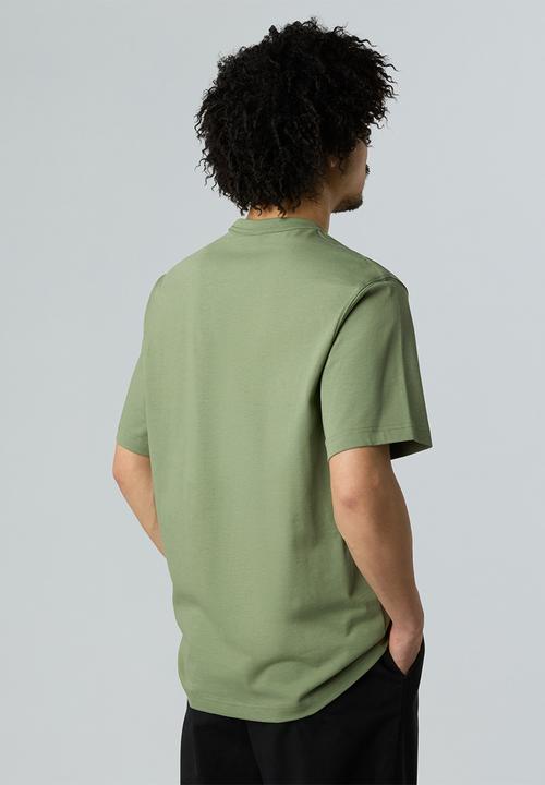 The North Face - Short Sleeve Dome Relaxed Pocket Tee - Bark Mist (BO9)