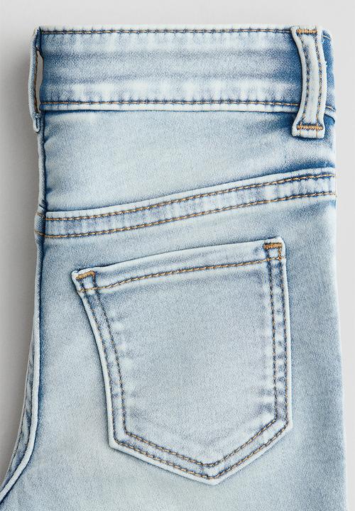 H&M - Super soft flared leg jeans - light denim blue