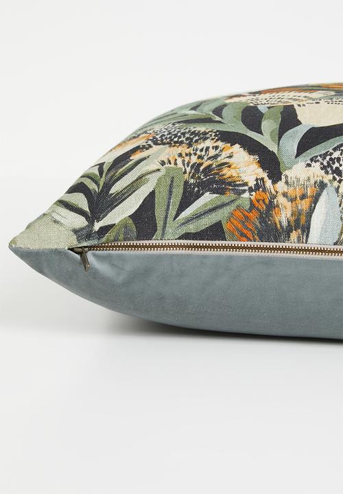 Hertex Fabrics - Wildflower Cushion Cover - Nightshade