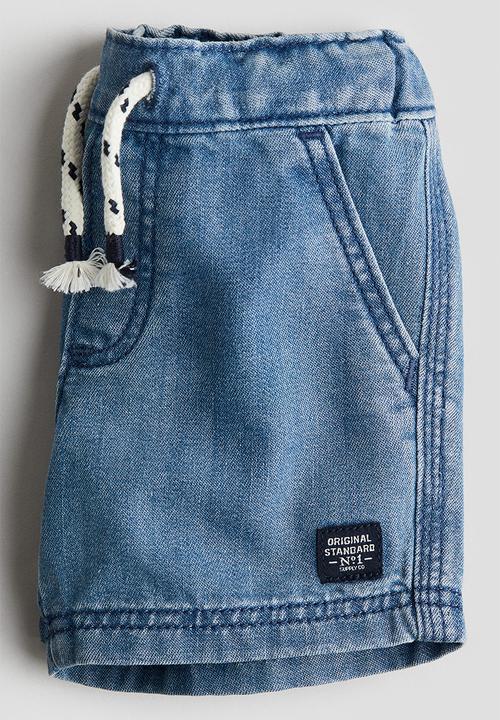 H&M - Twill shorts - denim blue