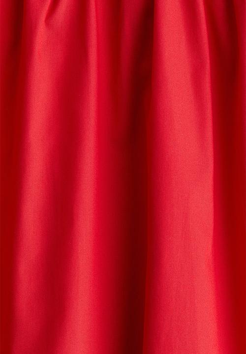 H&M - Tie-strap smocked dress - red
