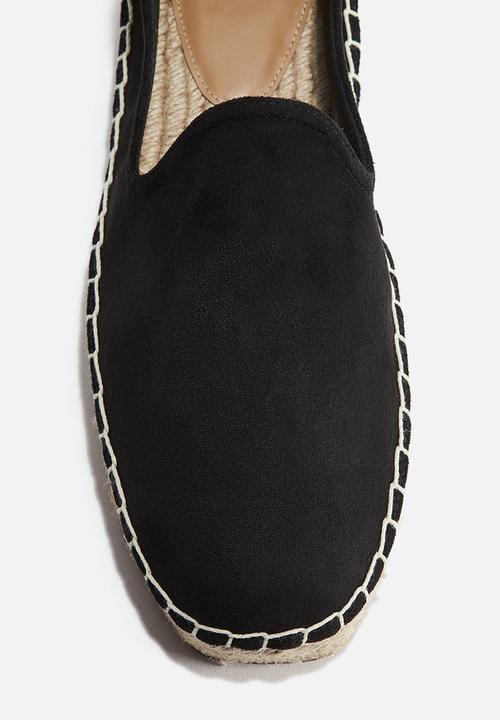 H&M - Canvas espadrilles - black