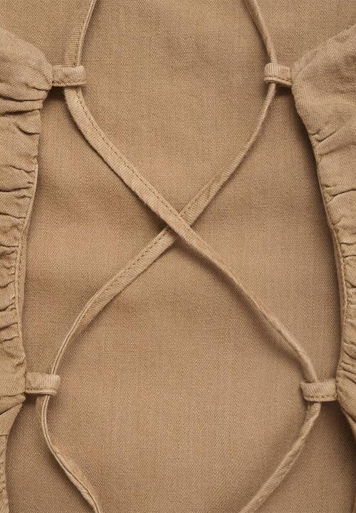MANGO - Top James - Light/Pastel Brown