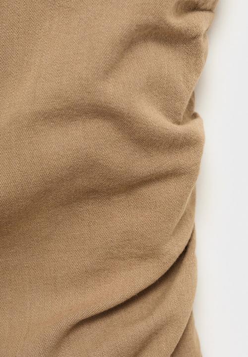 MANGO - Top James - Light/Pastel Brown