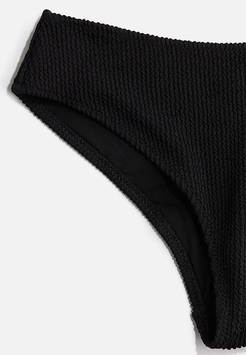 H&M - Brazilian bikini bottoms - black