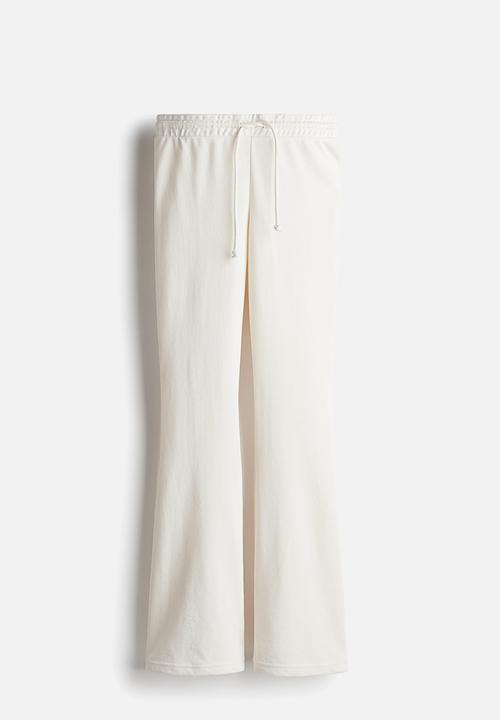 H&M - Flared joggers - cream