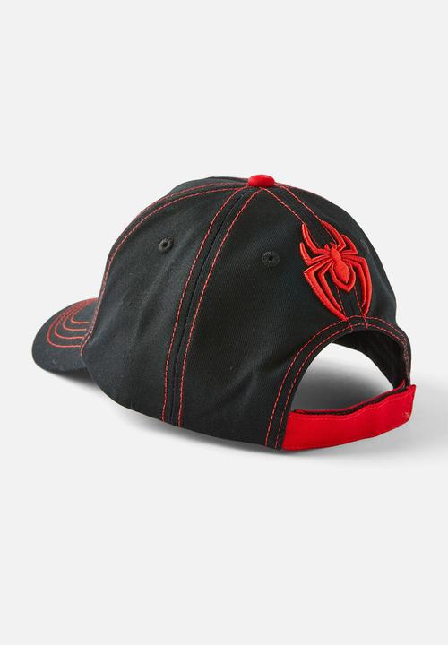 Cotton On - Kids licensed cap - lcn mar black/miles morales