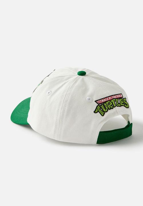 Cotton On - Kids licensed cap - lcn nic vanilla/tmnt crackle print