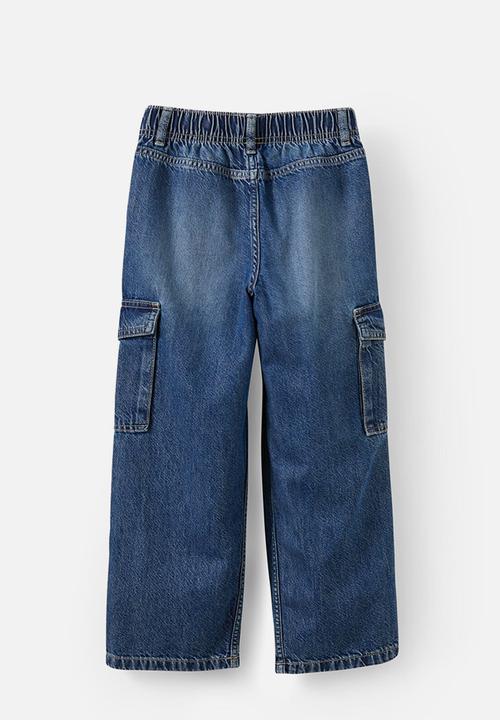 Cotton On - Taylor denim jean - port sea dark blue cargo