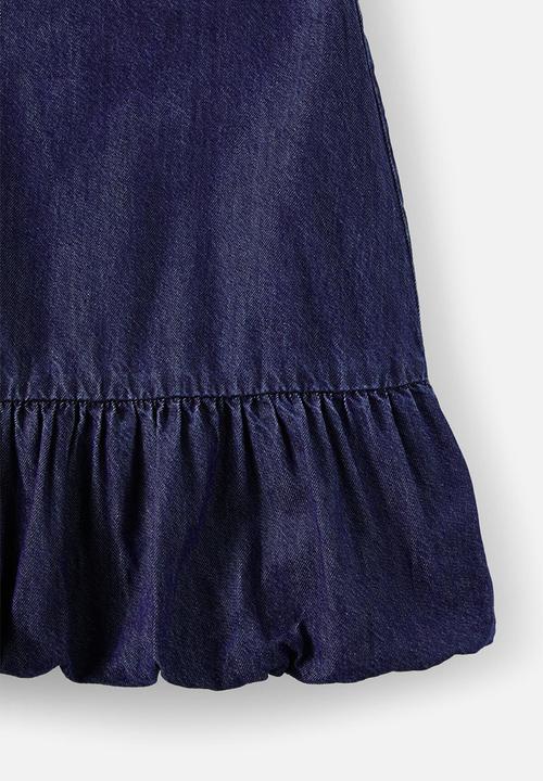 Cotton On - Denim bubble dress - mermaid midnight blue