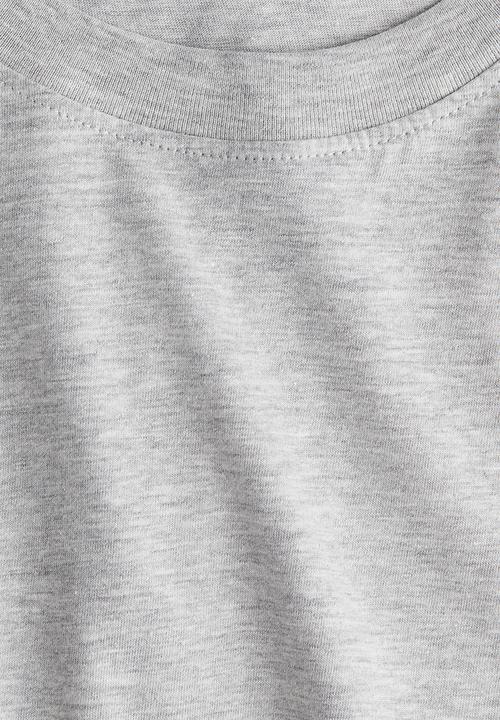 H&M - Oversized t-shirt - light grey marl