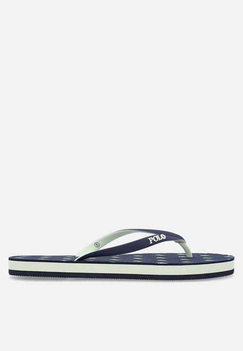 POLO - Monogram flip flop - navy
