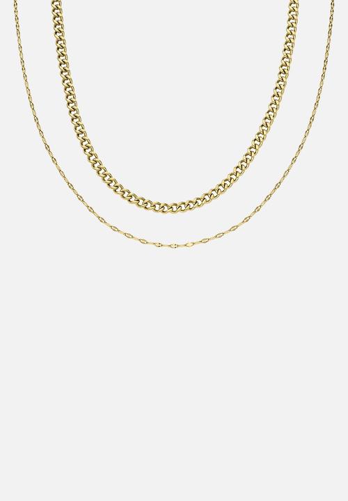 Fossil - Set Necklace JF04598SET - Gold