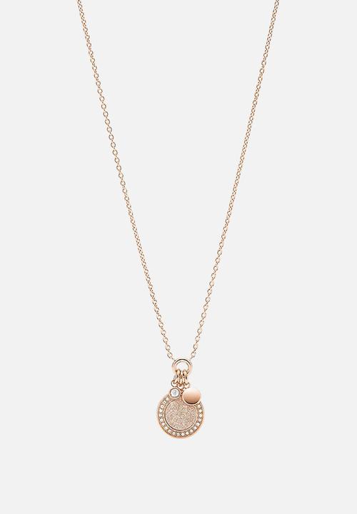 Fossil - Necklace JF03265791 - Rose Gold