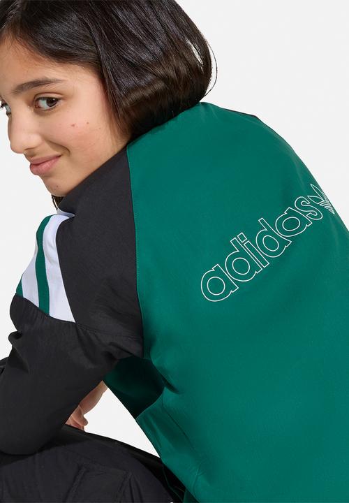 adidas Originals - Track Top - Black/Cgreen