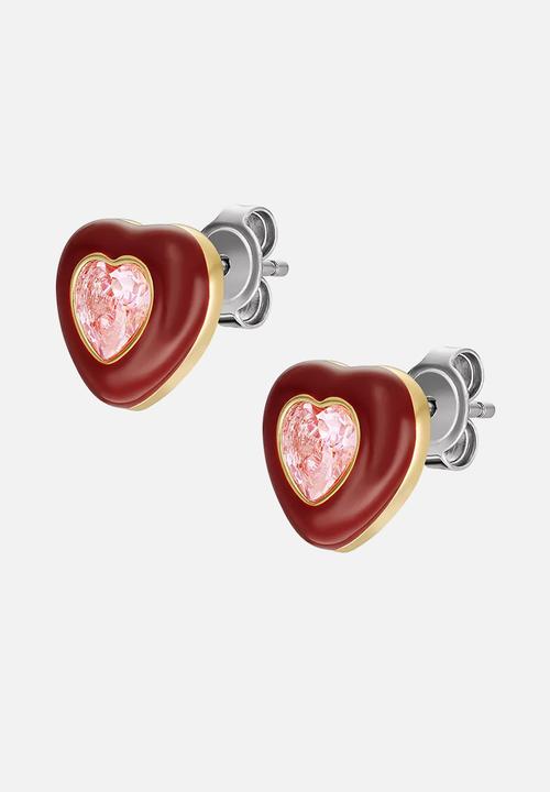 Fossil - Sadie Earrings JA7228710 - Gold & Red