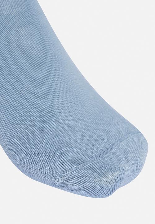 adidas Originals - 3-Stripes Crew Socks 3 Pairs - Wht/Blue/Cream Multi