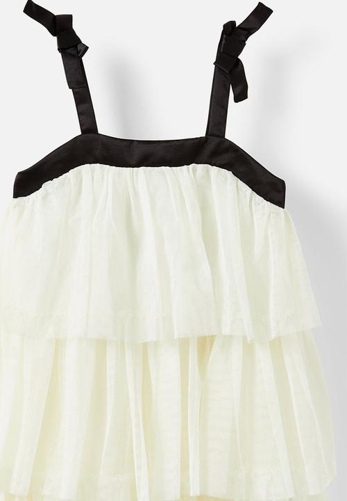 Cotton On - Viola dress up dress - dark vanilla/black