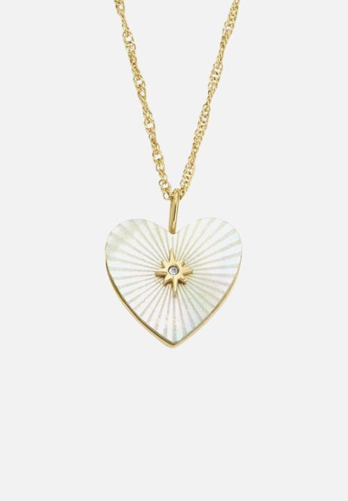 Fossil - Necklace JF04731710 - Gold