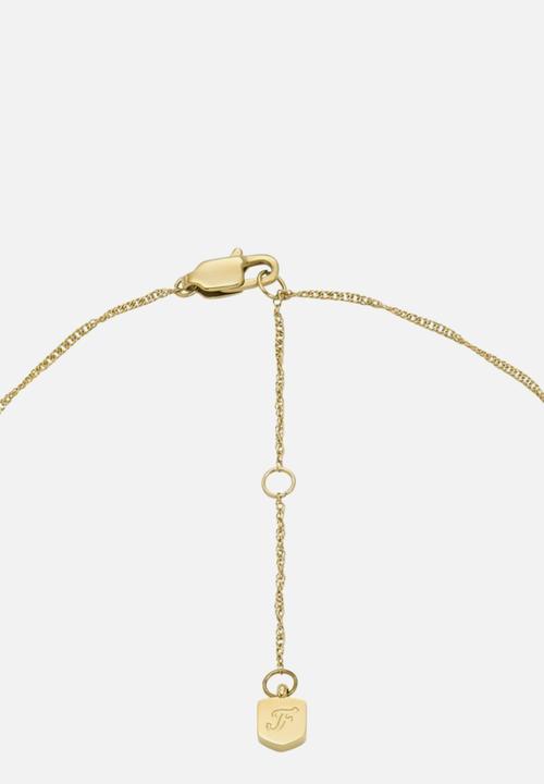 Fossil - Necklace JF04731710 - Gold