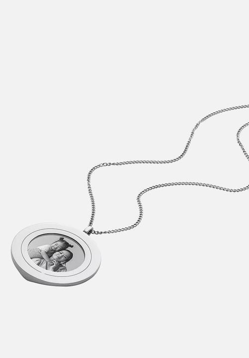Fossil - Harlow Locket Necklace JF04737040 - Silver