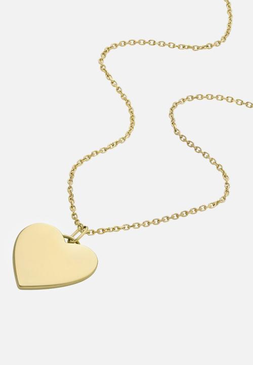 Fossil - Drew Necklace JF04689710 - Gold