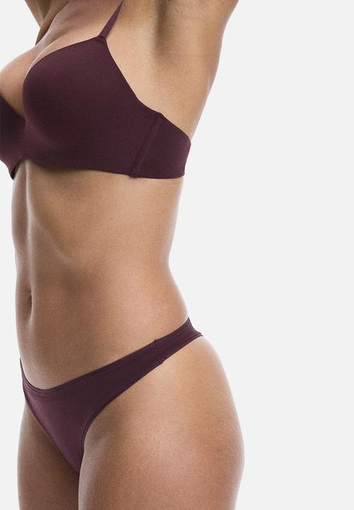 H&M - 3 pack microfibre brazilian briefs - multi