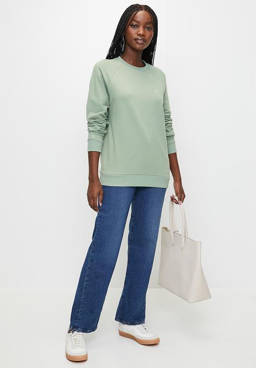 POLO - Sophia track top - sage