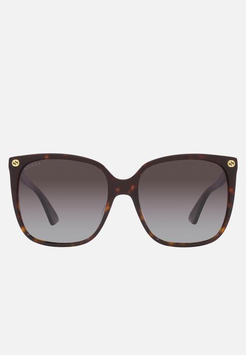 GUCCI - GG0022S-003 57 mm- Havana